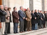 Minut de silenci a l’Ajuntament de Tarragona en condemna per l’últim atemptat de la banda terrorista ETA