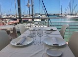 Club Nàutic Casa Montero, a l'Ampolla, un excel.lent dinar mariner amb vistes